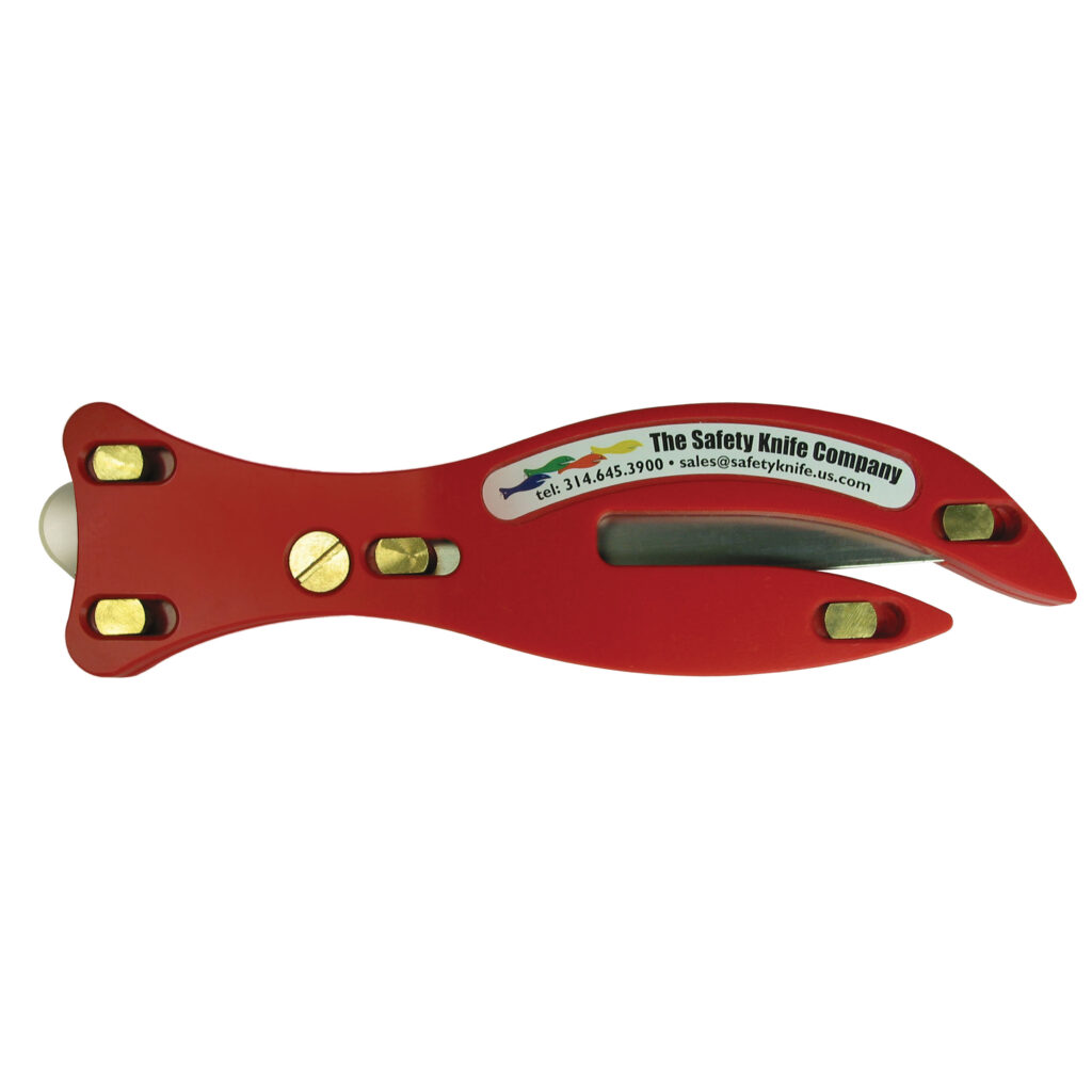 Safety Knife Big Fish with Blunt Tape Cutter Heavy Duty